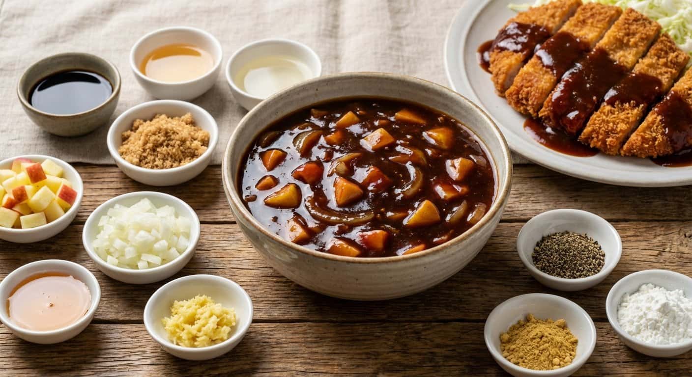 Salsa Tonkatsu Casera