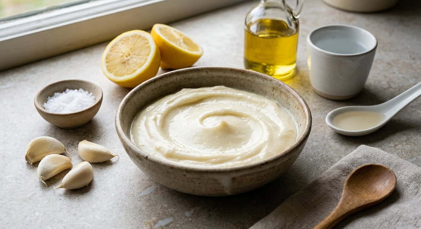 Salsa Toum (Ajo Libanés)