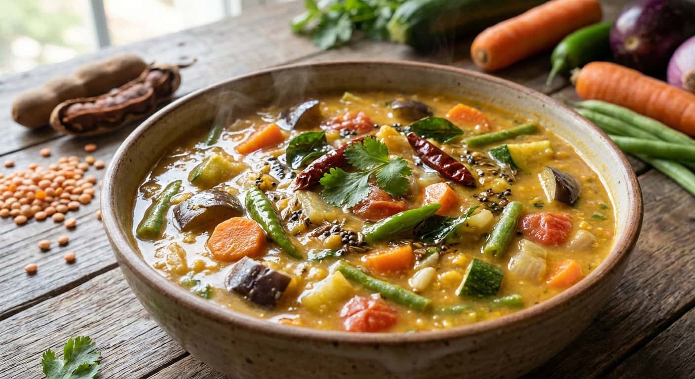 Sambar de Verduras