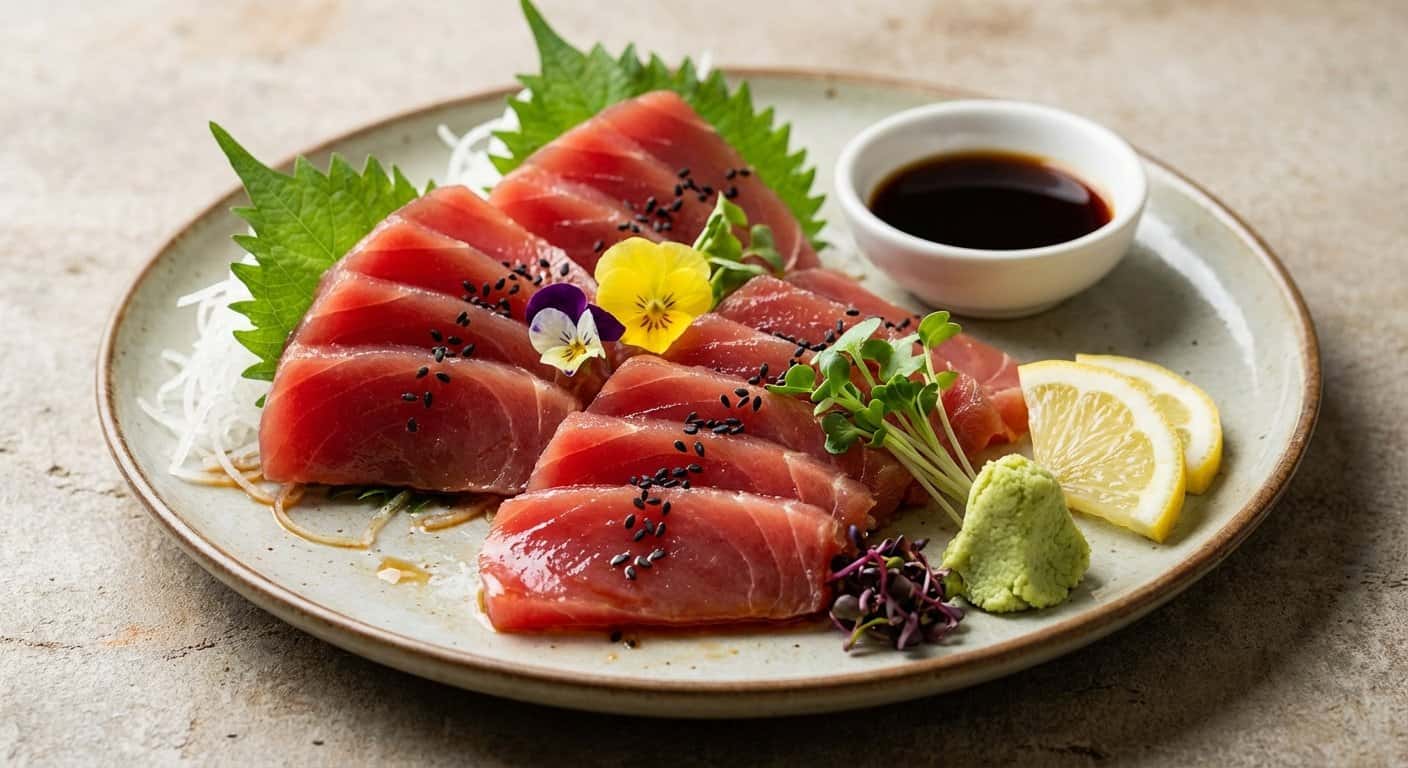 Sashimi de Atún Fresco