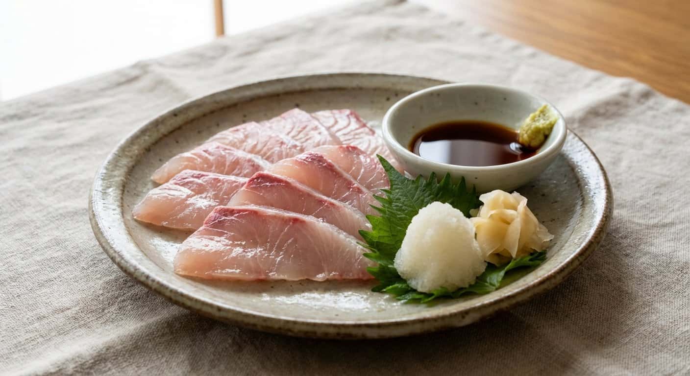 Sashimi de Dorada