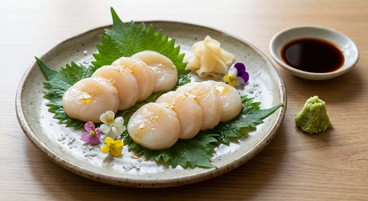 Sashimi de Vieira