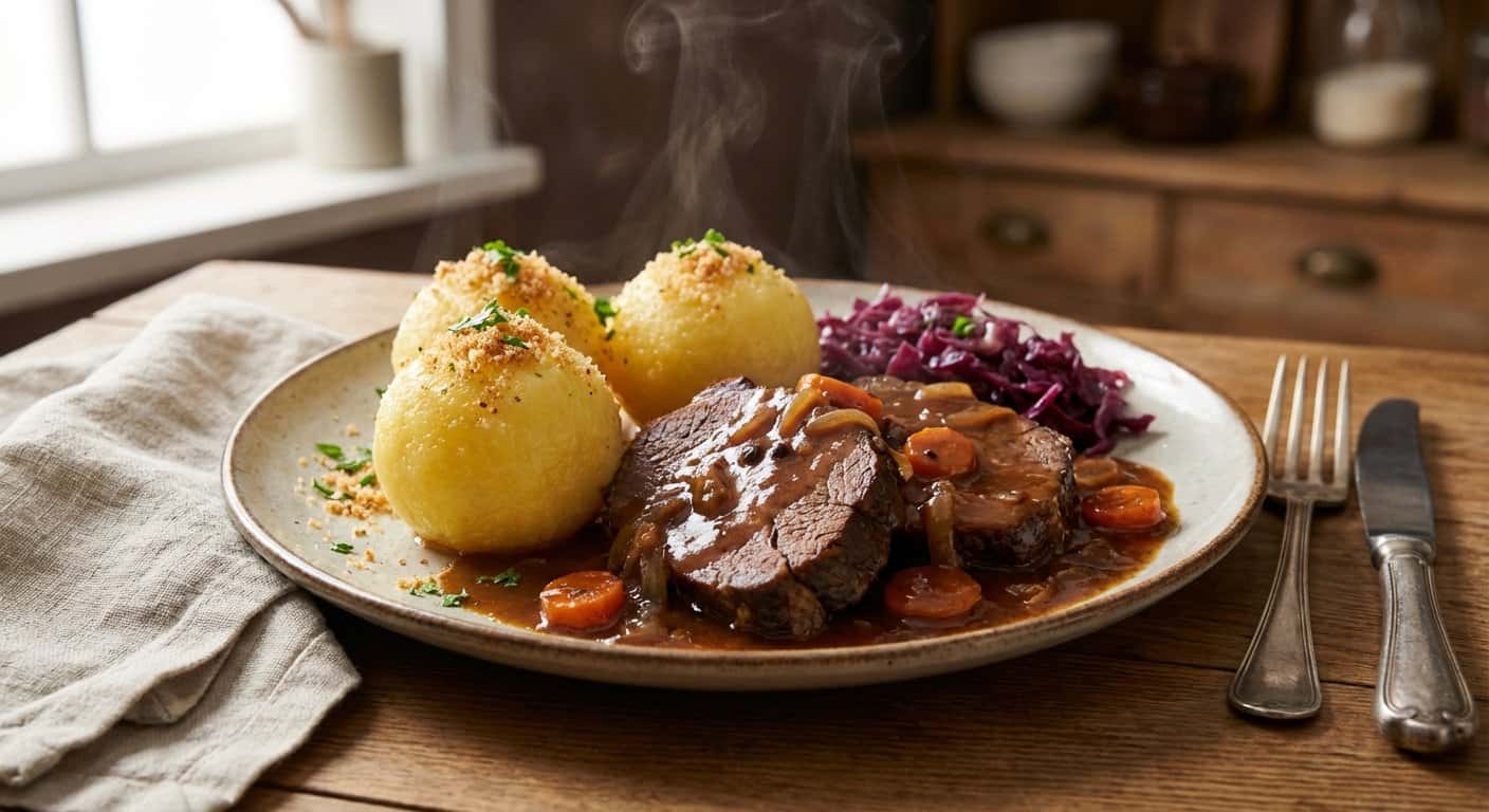 Sauerbraten Alemán Tradicional