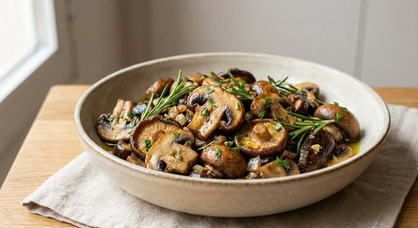 Setas Salteadas con Romero