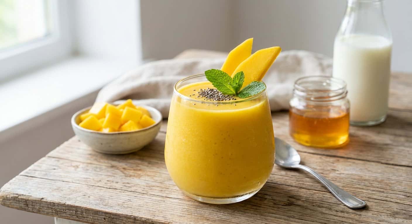 Smoothie de Mango con Kéfir