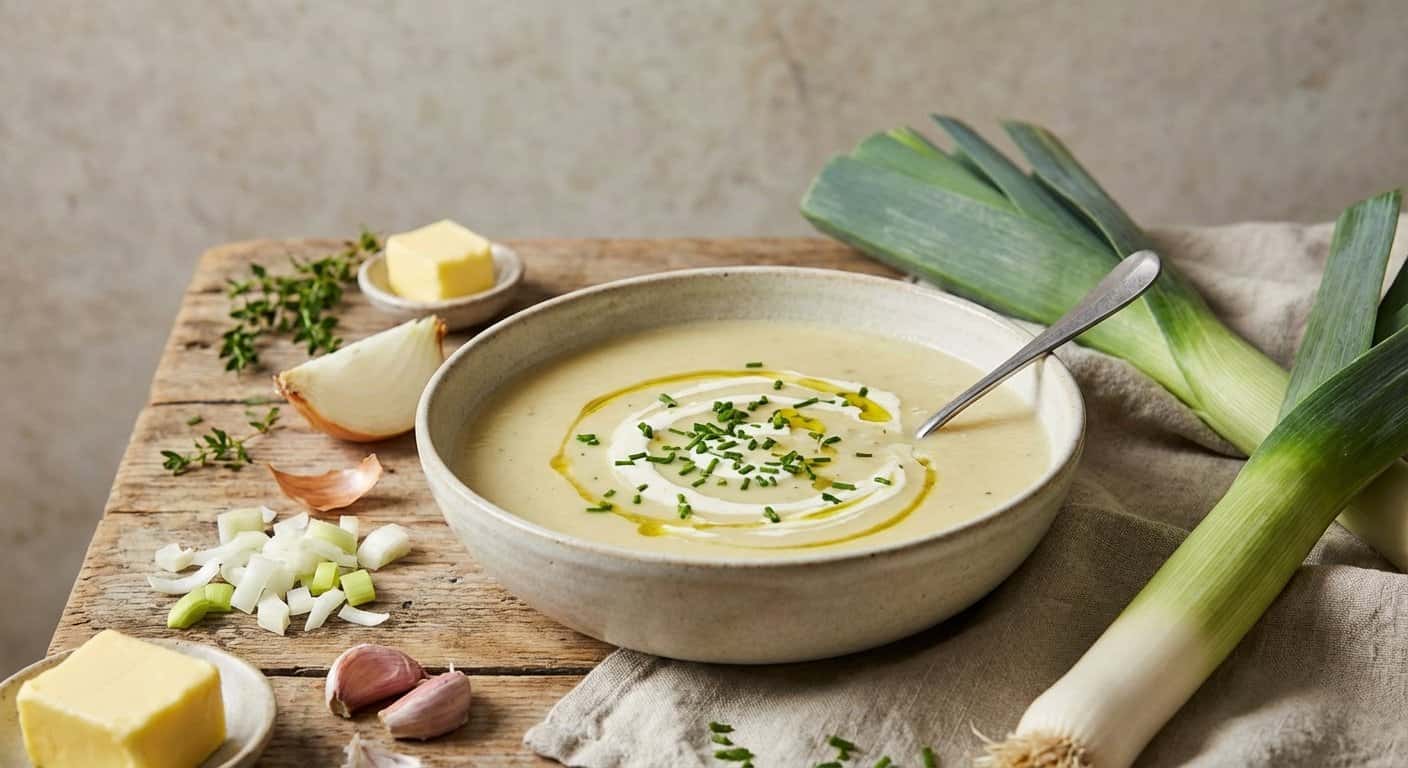 Sopa Cremosa de Puerro