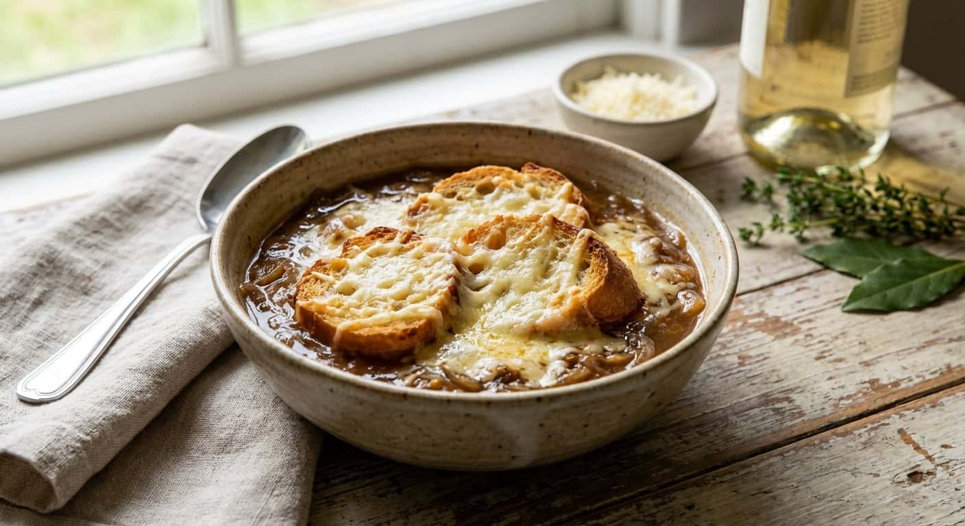 Sopa de Cebolla Francesa