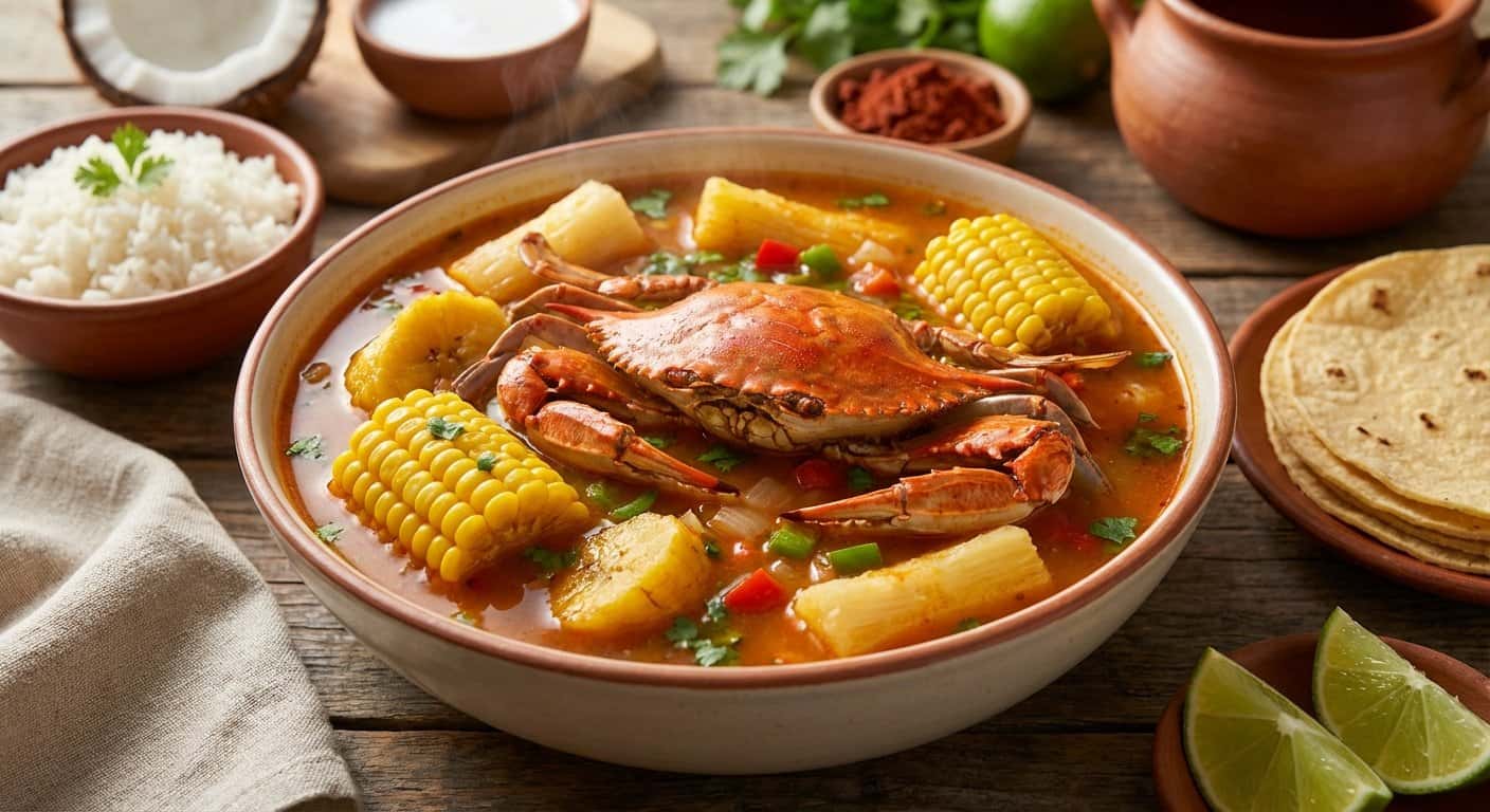 Sopa de Jaiba Hondureña
