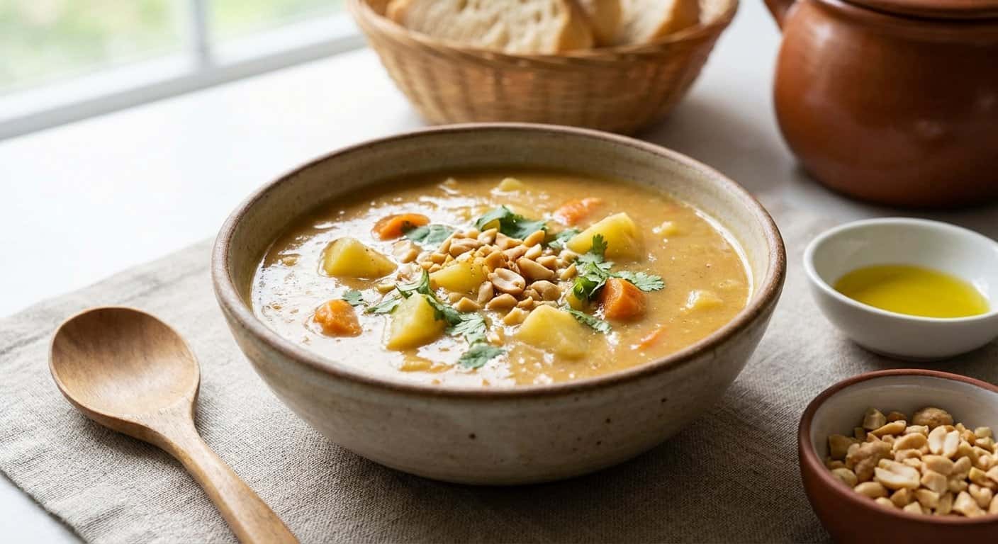 Sopa de Maní Tradicional