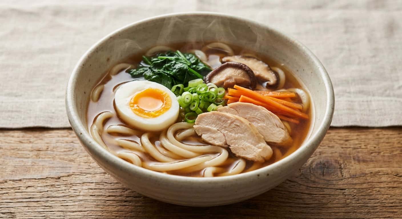 Sopa de Udon Japonesa