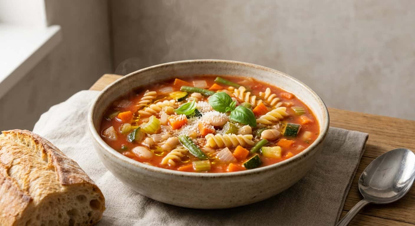 Sopa Minestrone Tradicional
