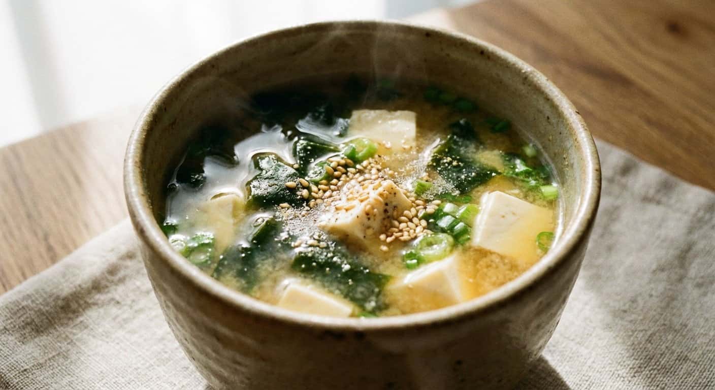 Sopa Miso en Taza