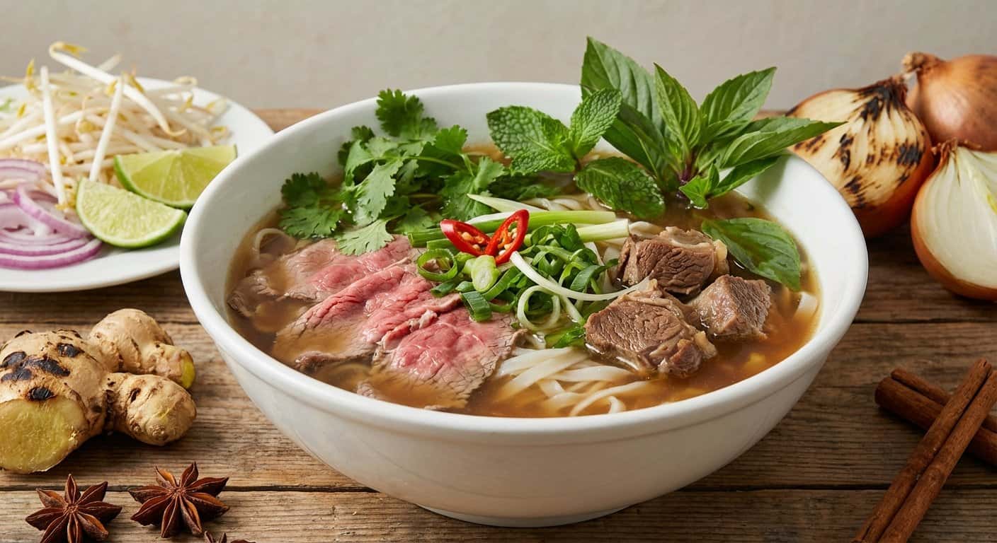 Sopa Pho Vietnamita Tradicional