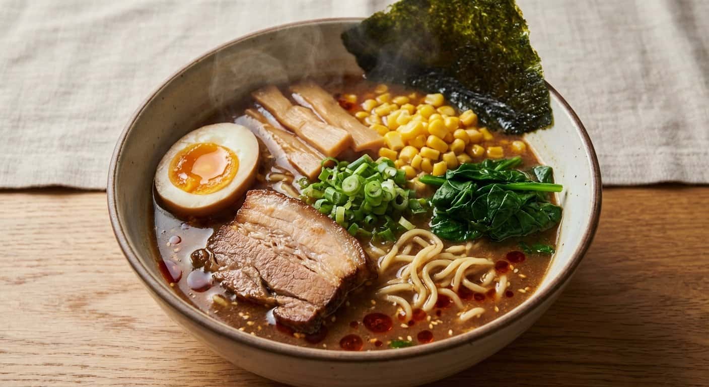 Sopa Ramen Miso Tradicional