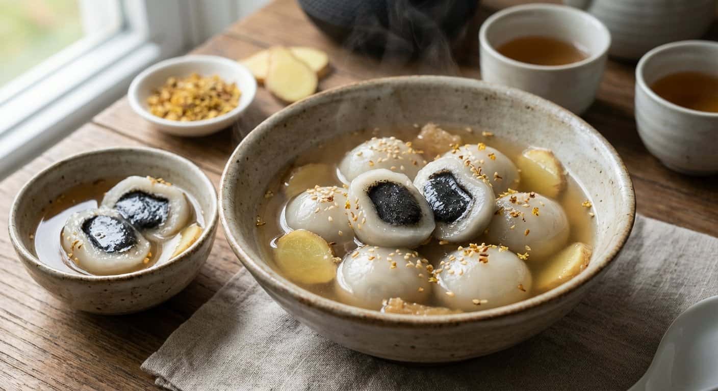 Tangyuan - Bolitas de Arroz Glutinoso Rellenas