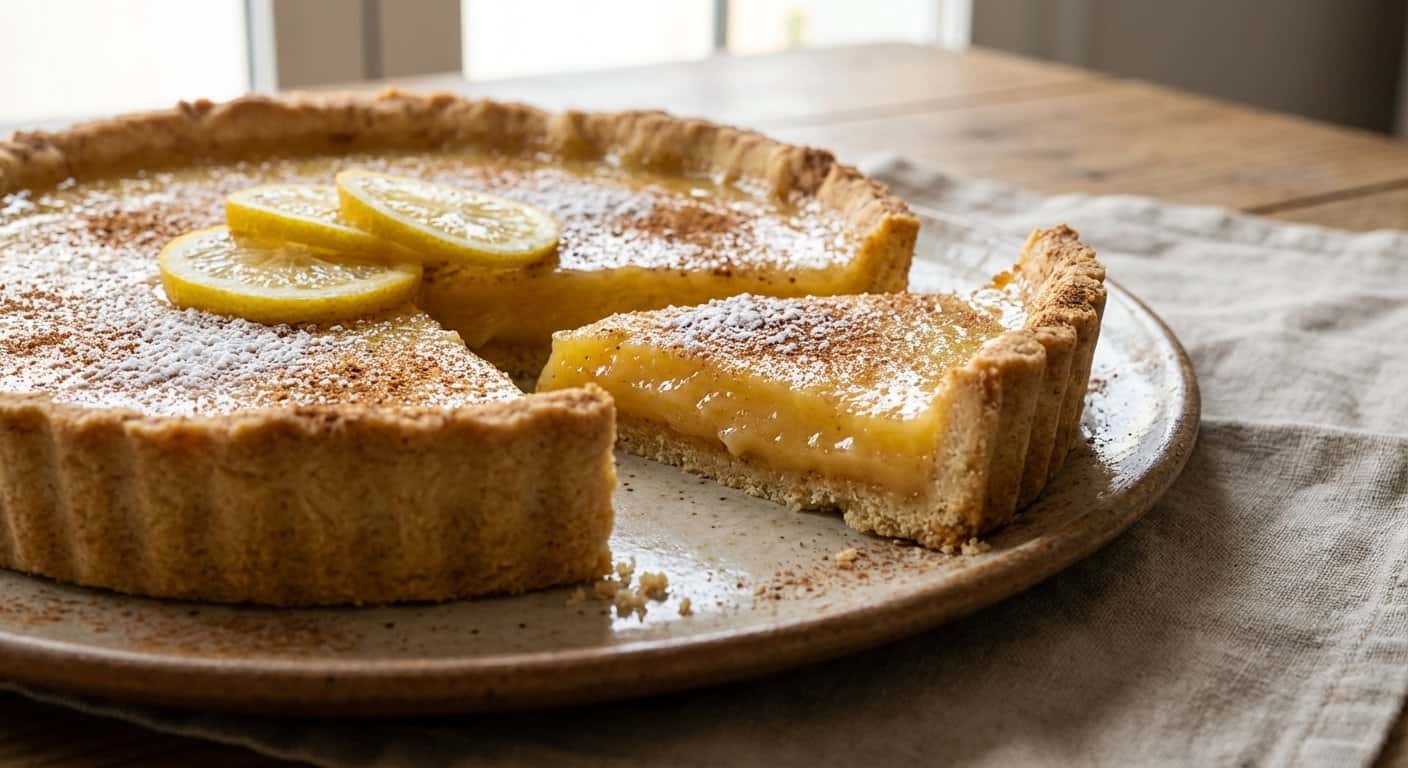 Tarta de Limón y Canela