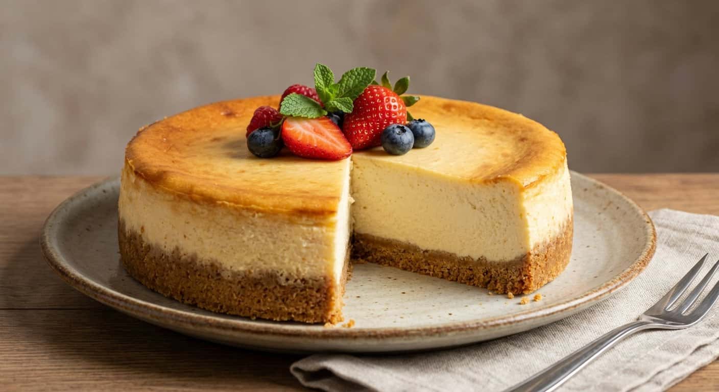 Tarta de Queso Clásica New York