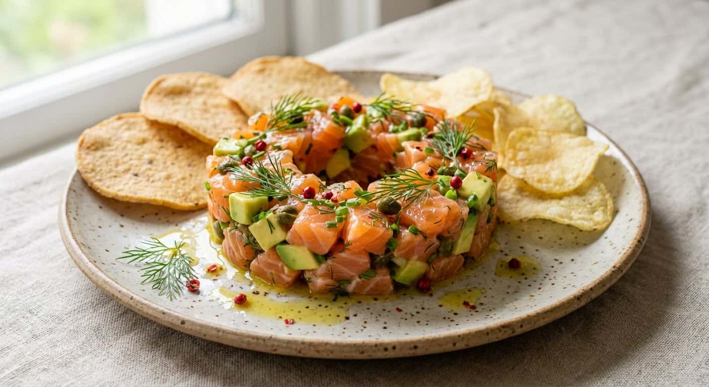 Tartar de Salmón Fresco