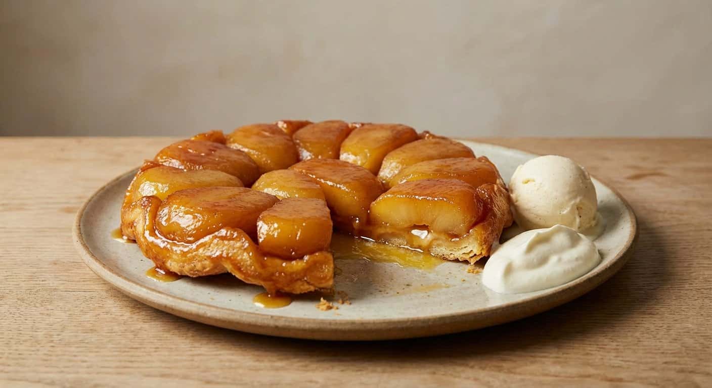 Tarte Tatin Bretón con Mantequilla