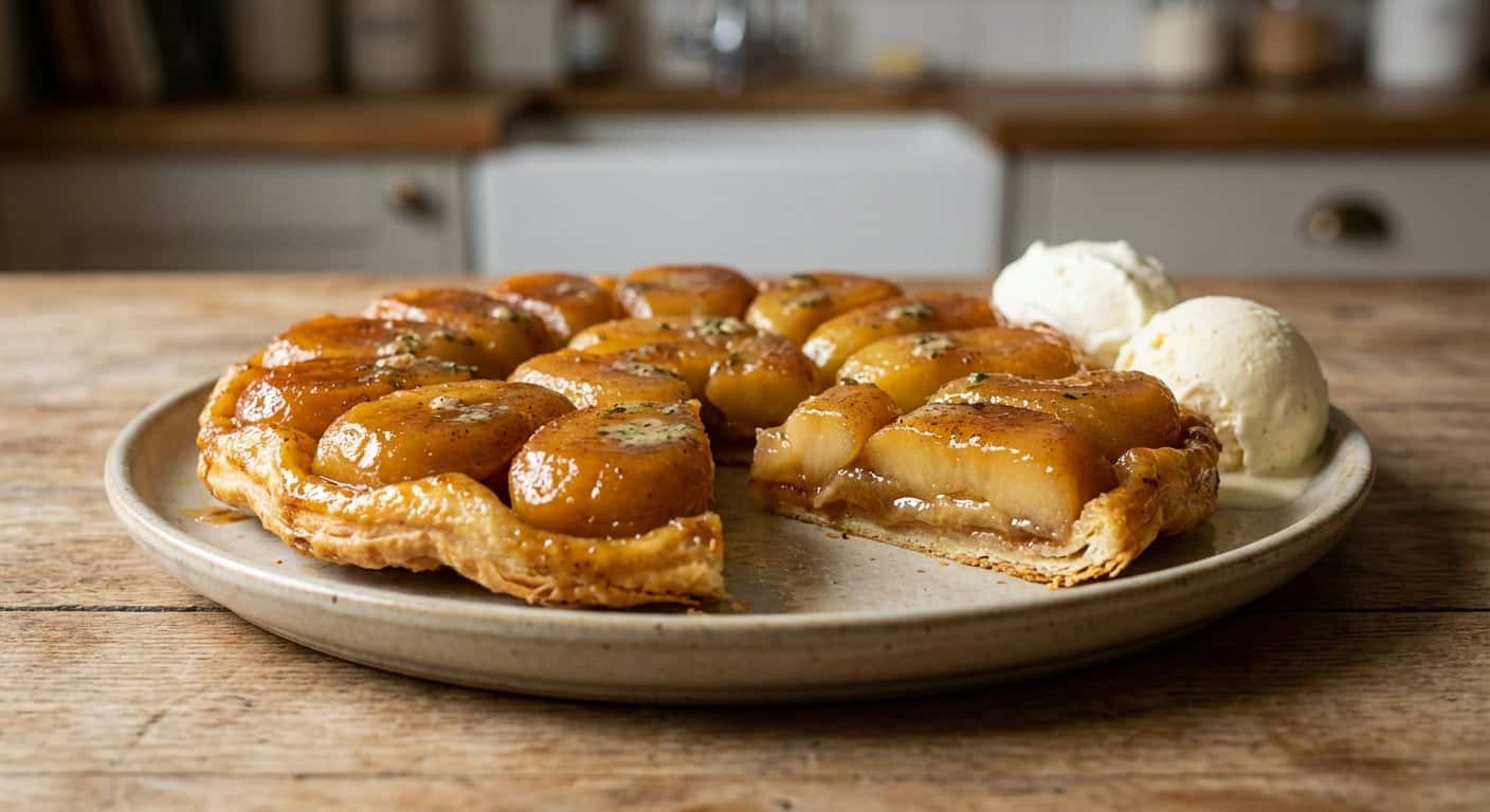 Tarte Tatin Lionés con Mantequilla
