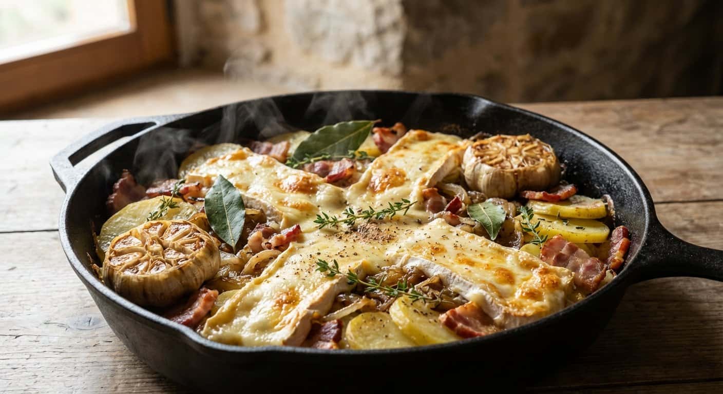 Tartiflette Parisino con Ajo