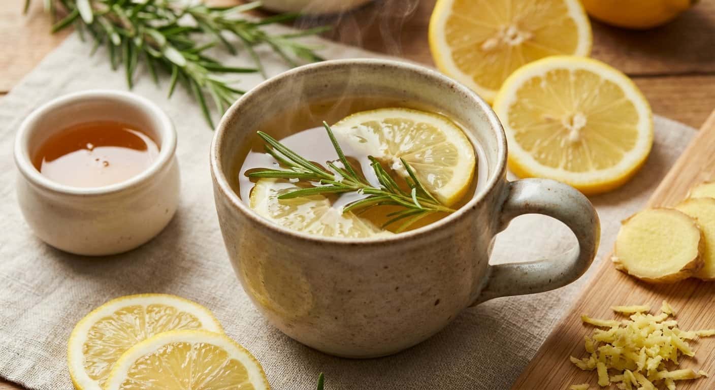 Té Caliente de Romero