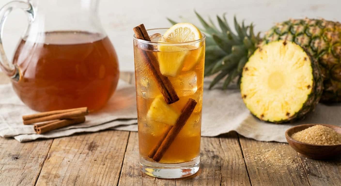 Té Frío de Canela y Piña