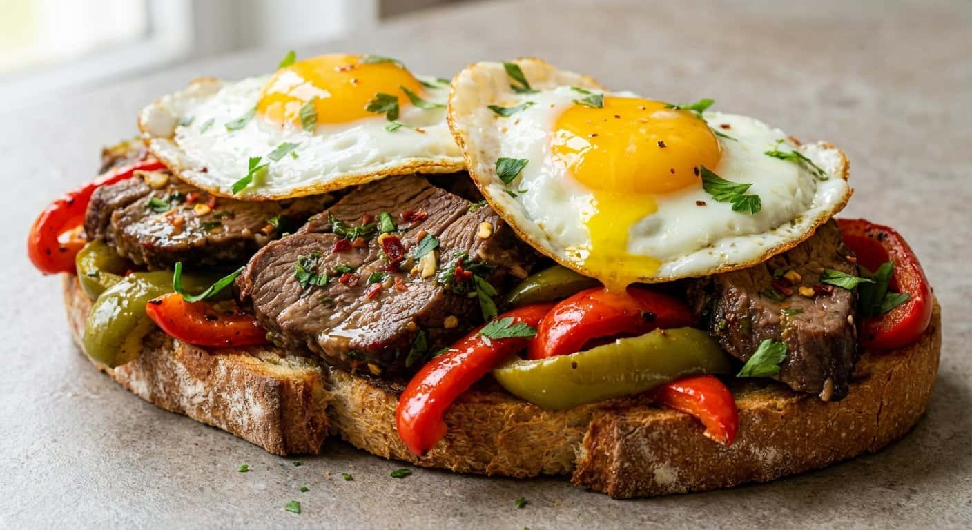 Ternera estilo italiano con toque picante