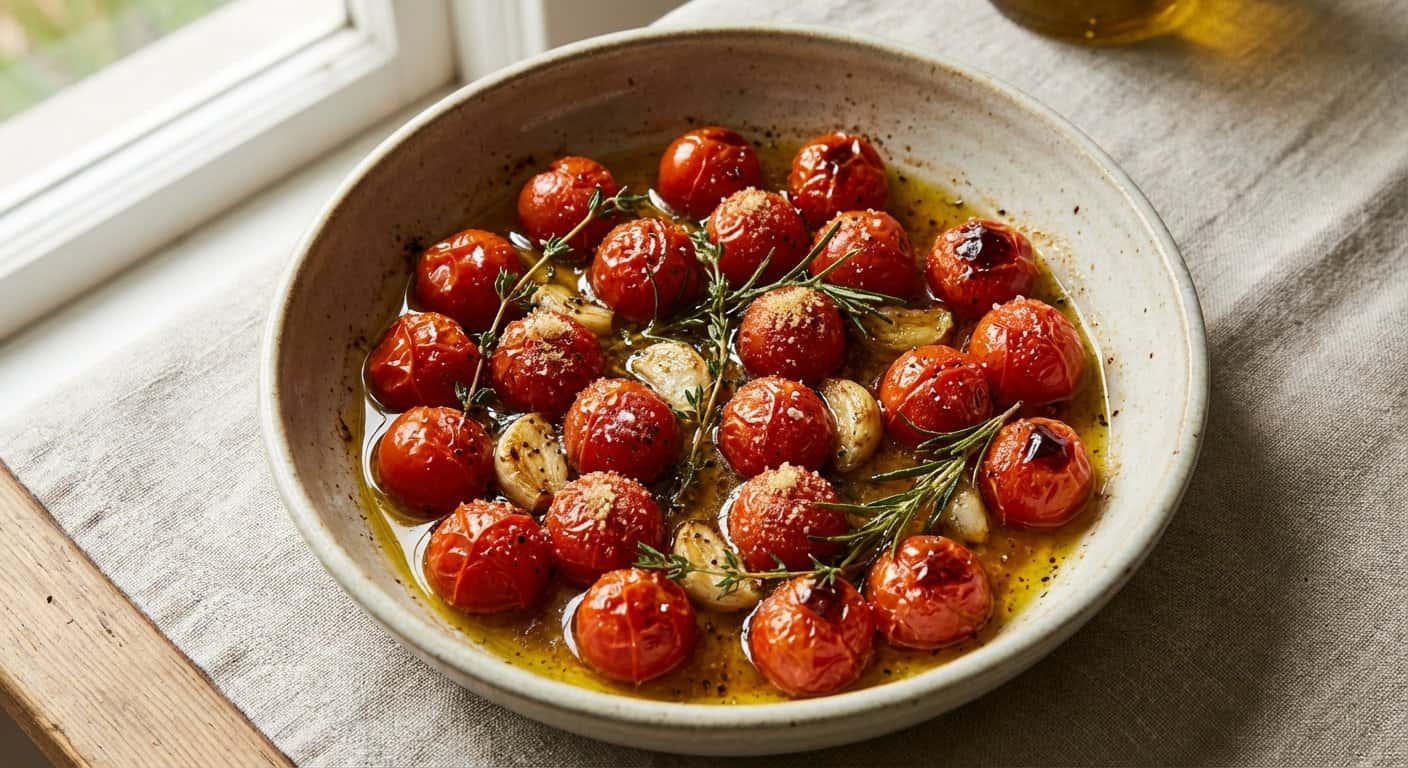 Tomates Cherry Confitados en Airfryer