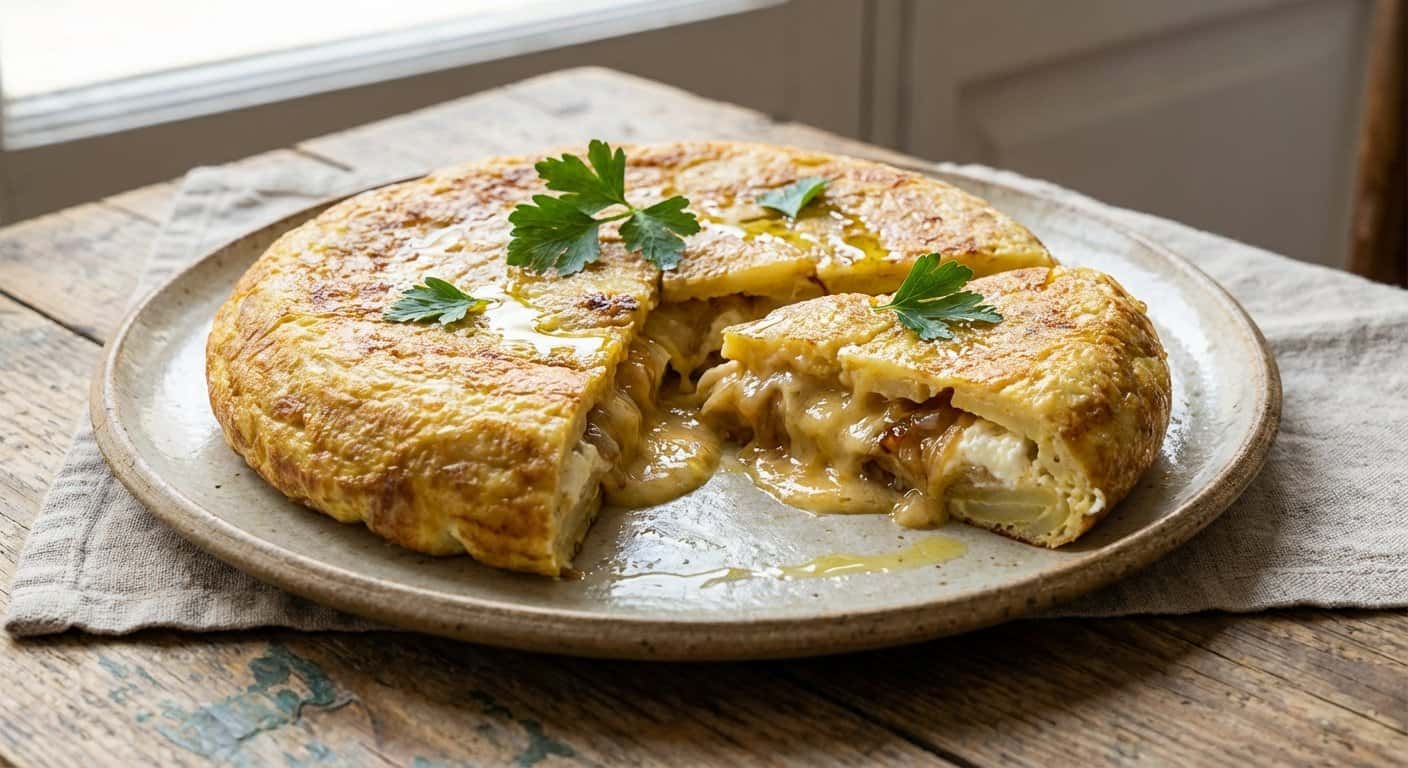 Tortilla de Patata y Ricotta