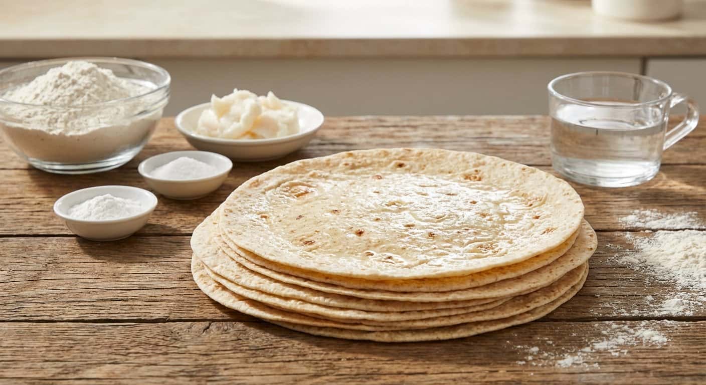 Tortillas de Trigo Caseras