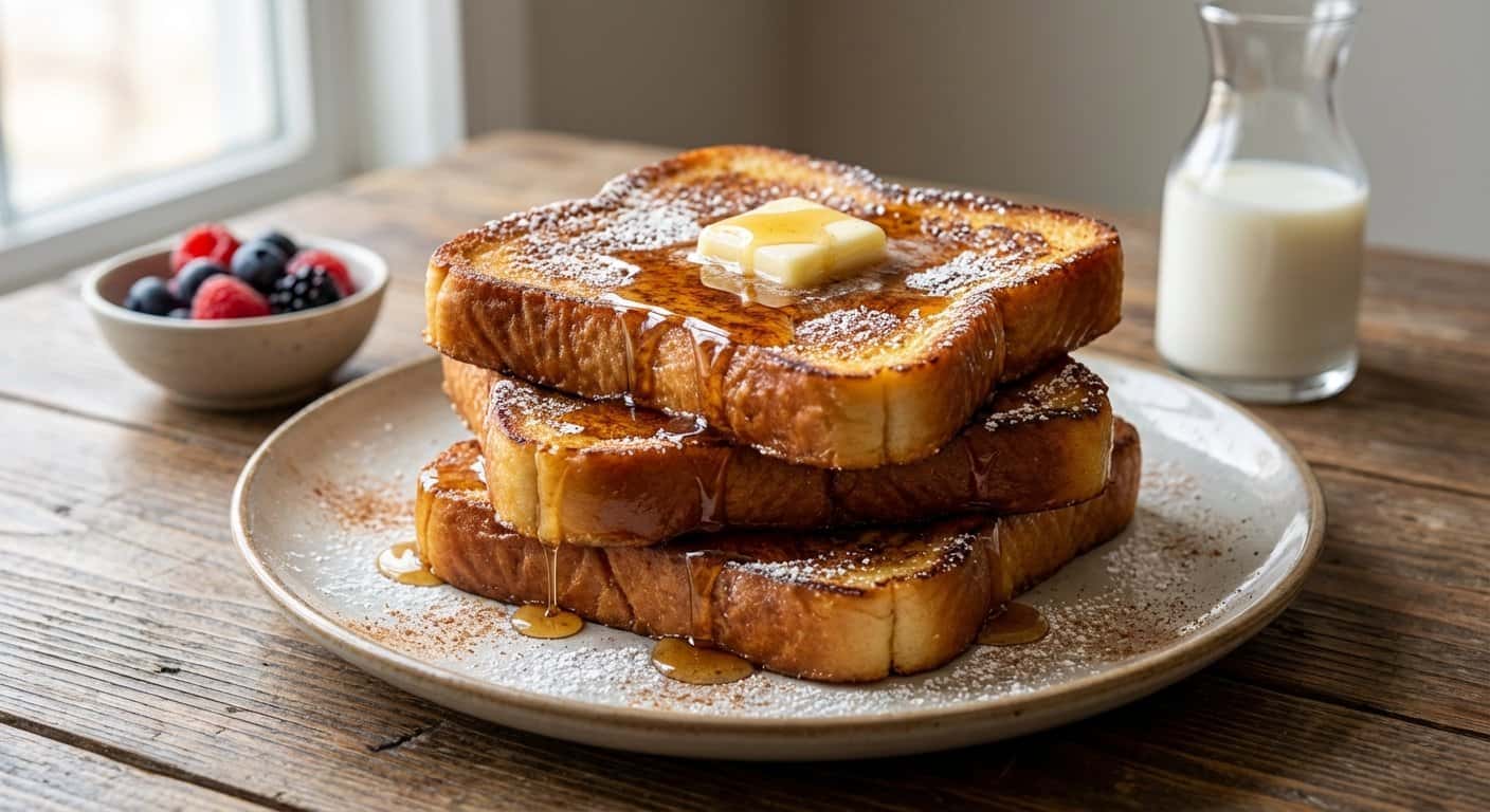 Tostadas Francesas con Canela