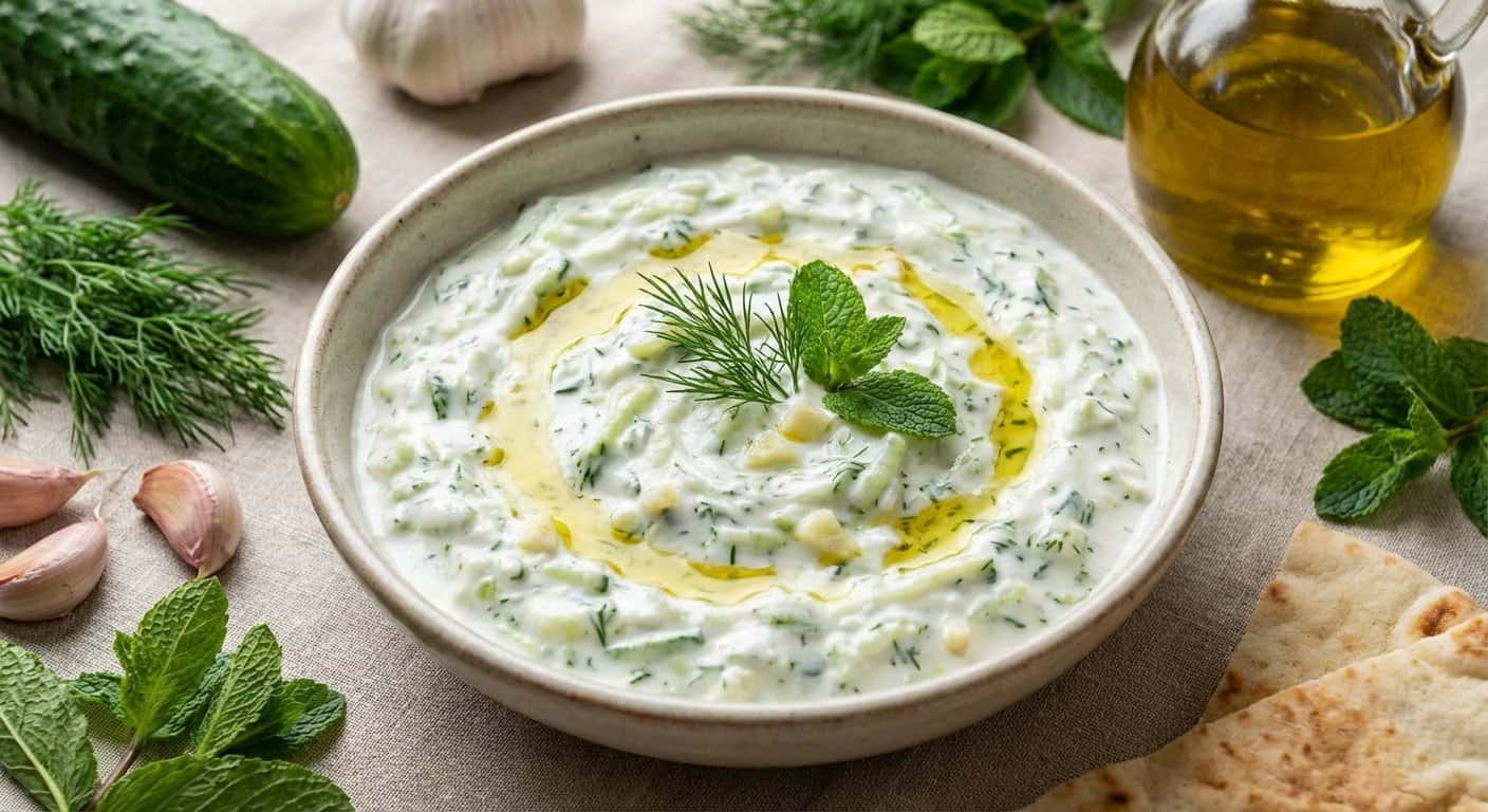 Tzatziki Griego Auténtico