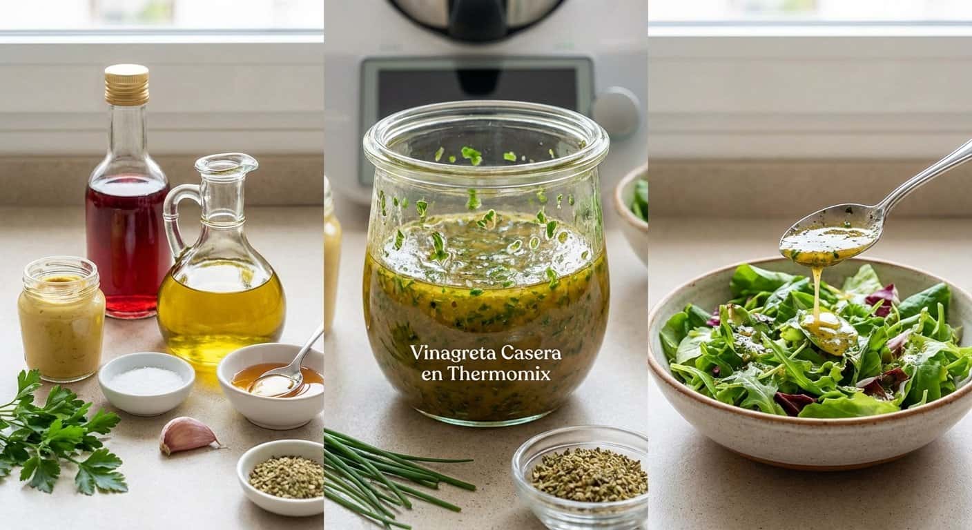 Vinagreta Casera en Thermomix