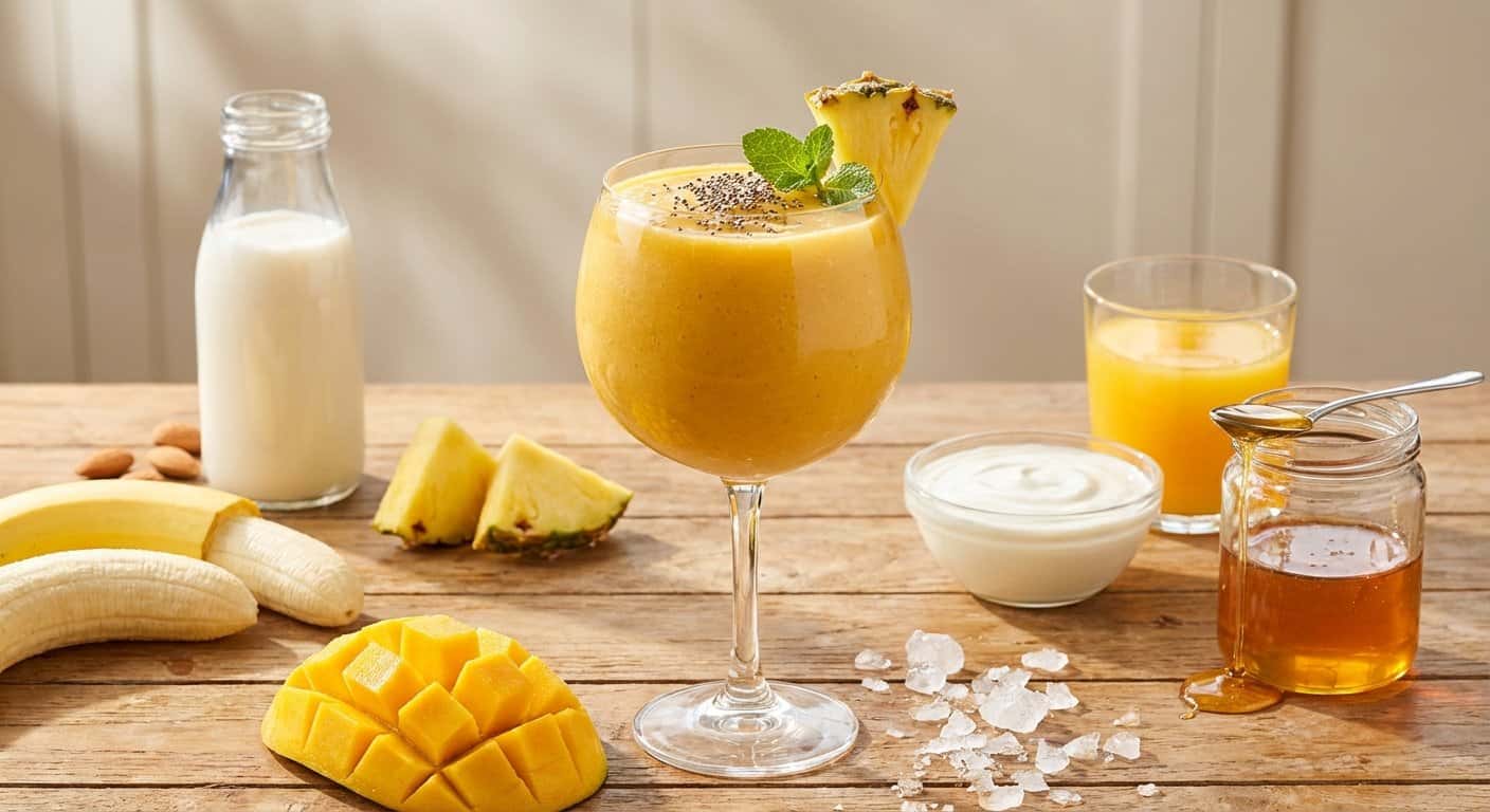 Vitamina de Frutas Tropical