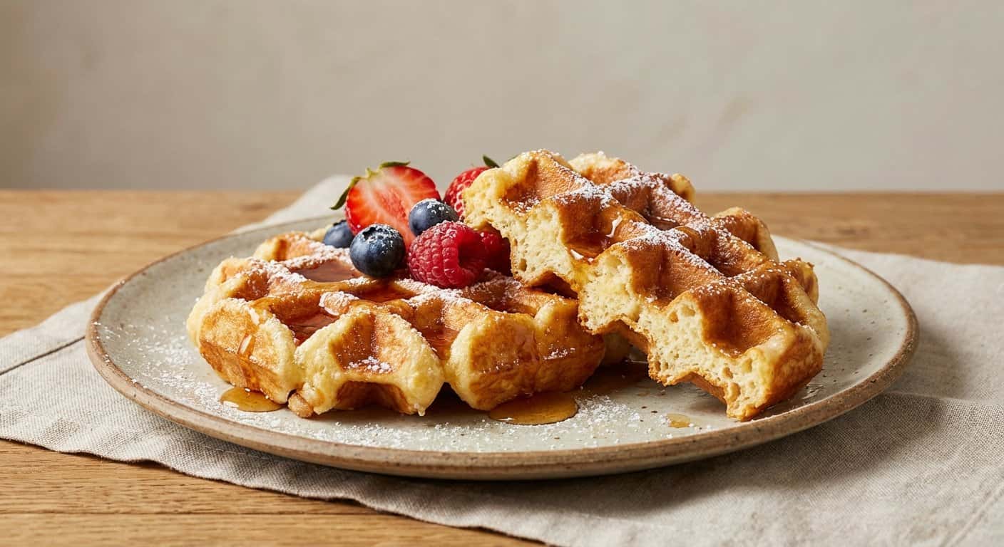 Waffles Belgas Auténticos