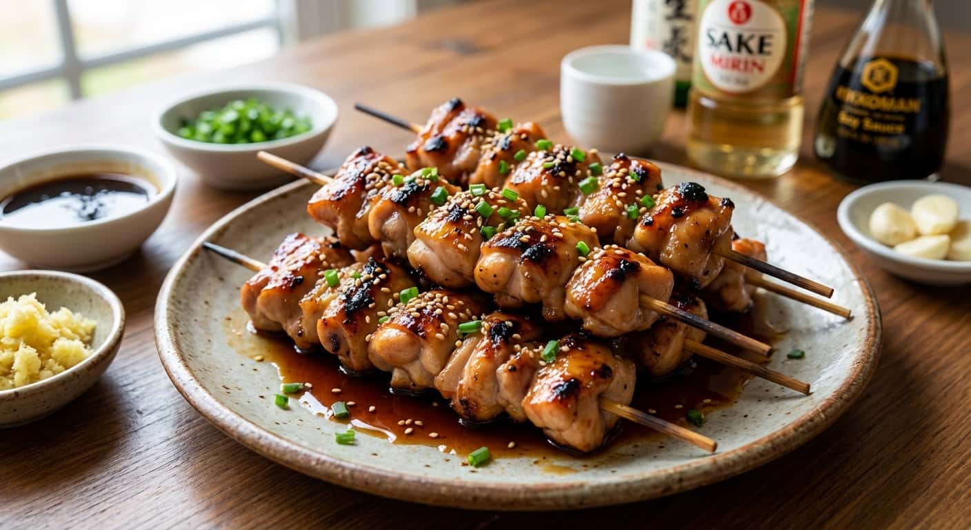 Yakitori de Pollo