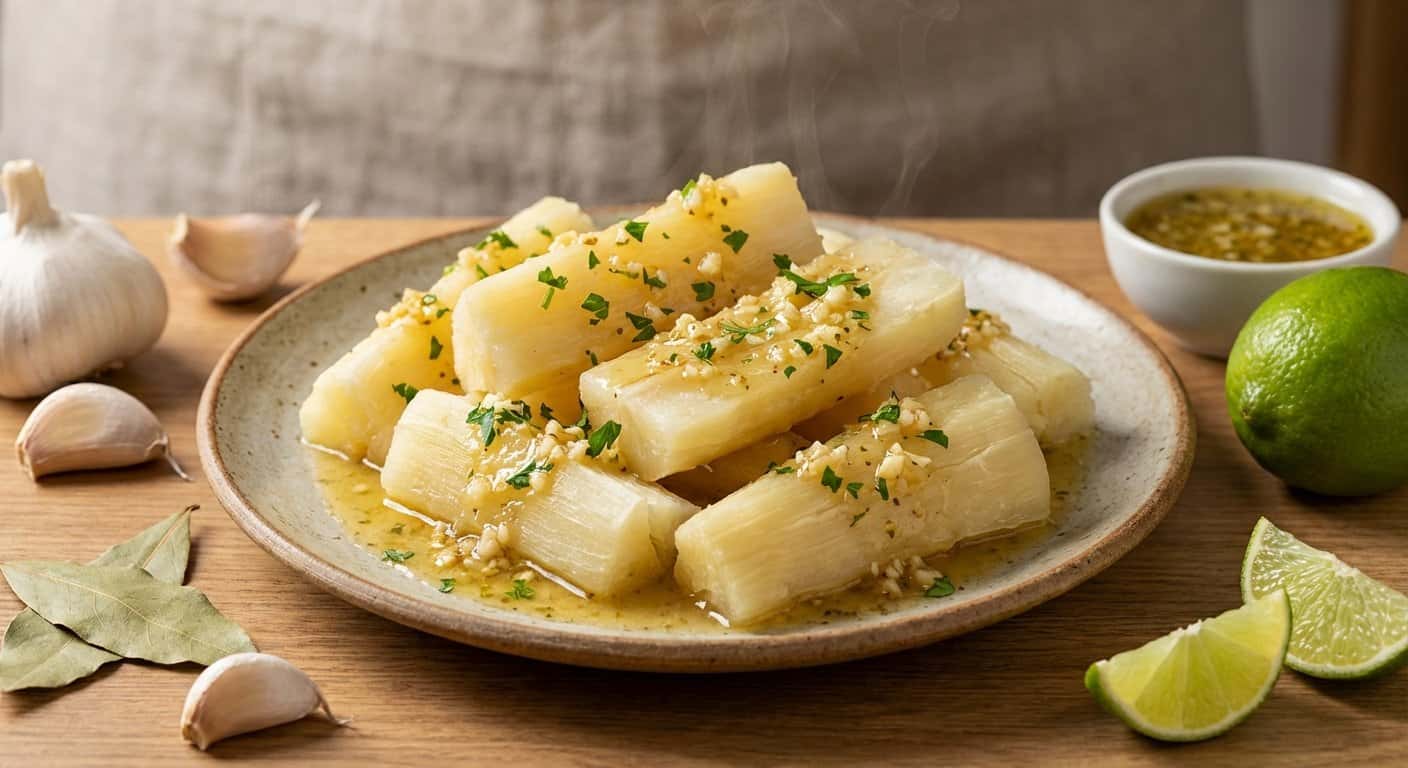 Yuca con Mojo
