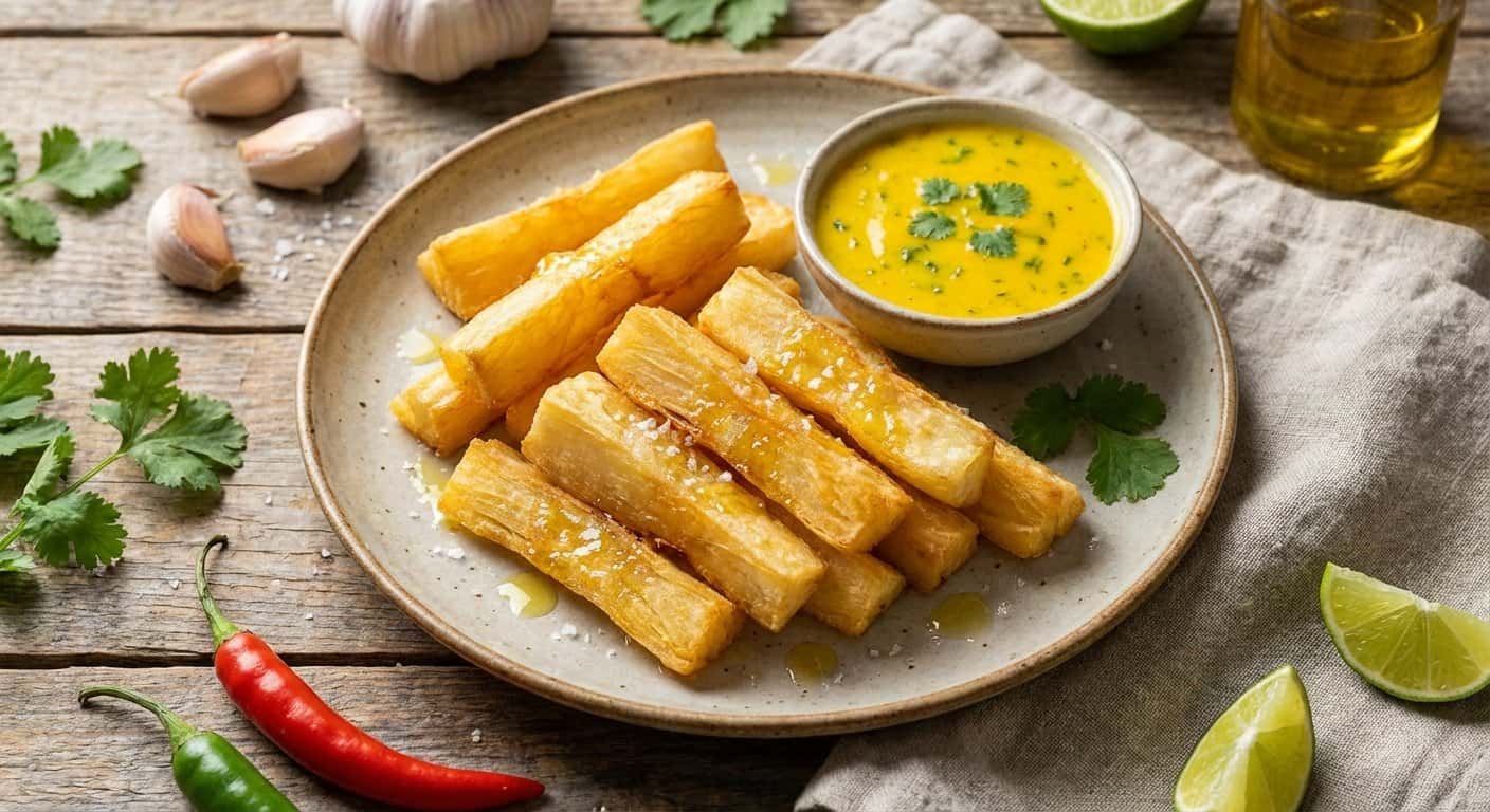 Yuca Frita con Ají
