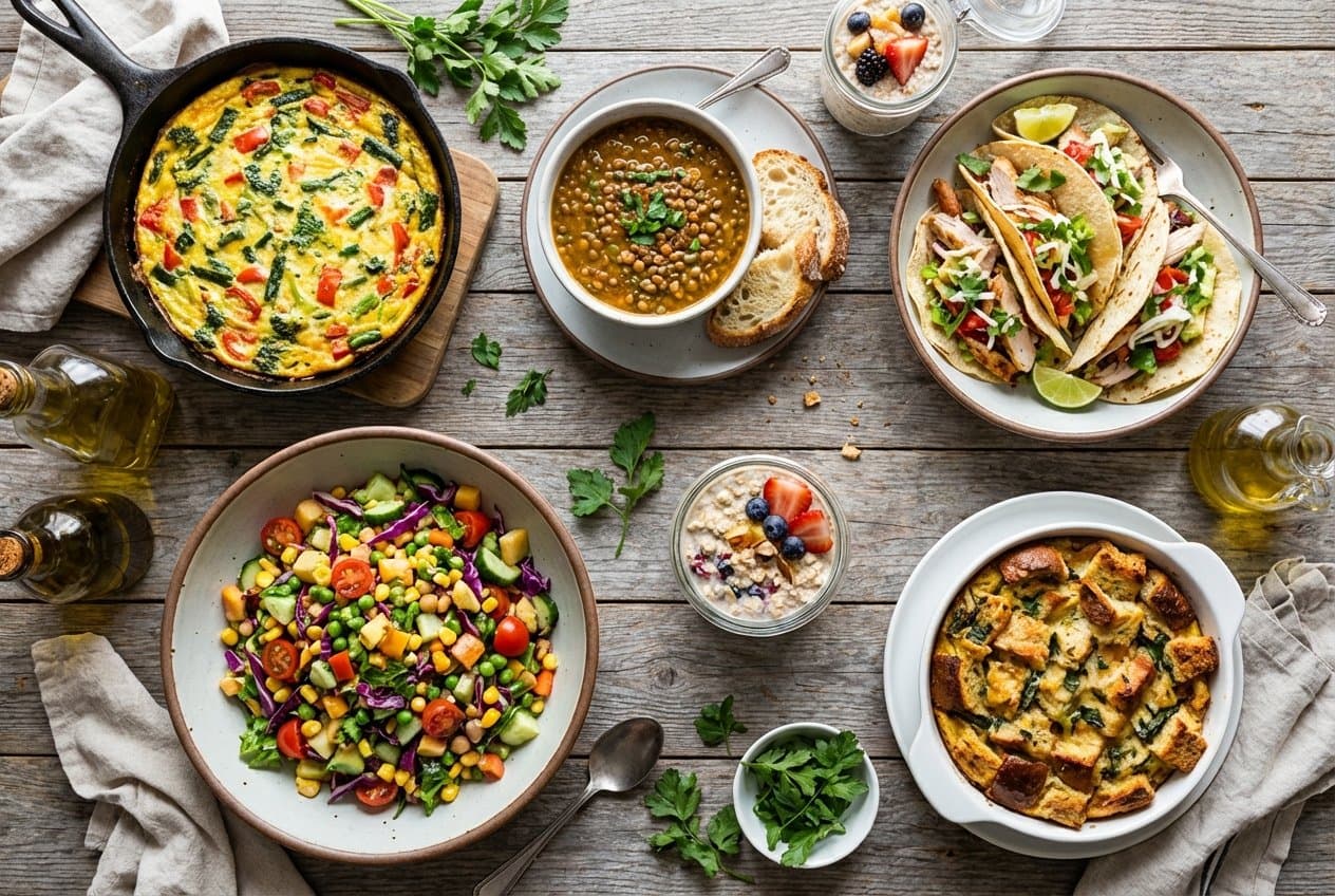 6 Recetas de Aprovechamiento para No Tirar Comida y Comer Mejor