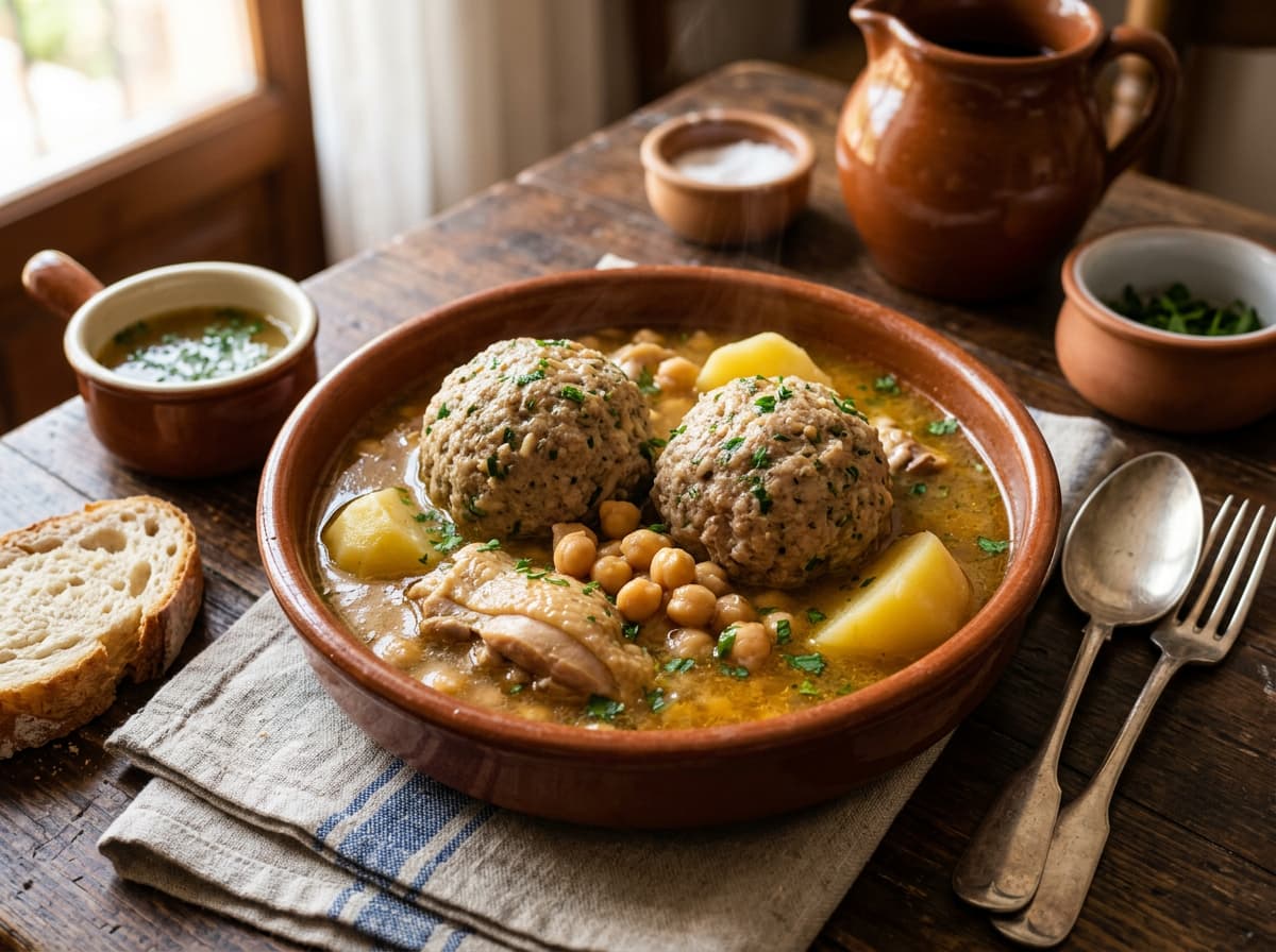 Cocido con Pelotas de la Vega Baja