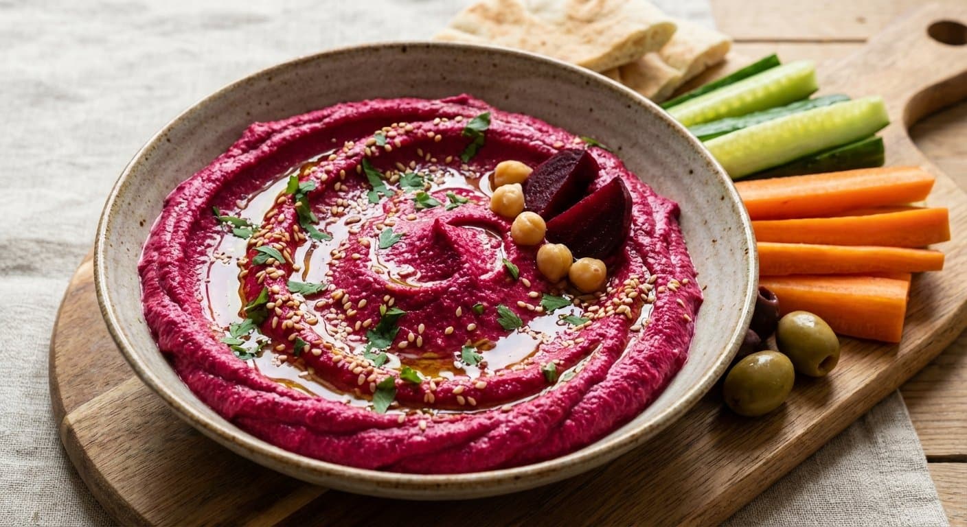 Hummus de Remolacha