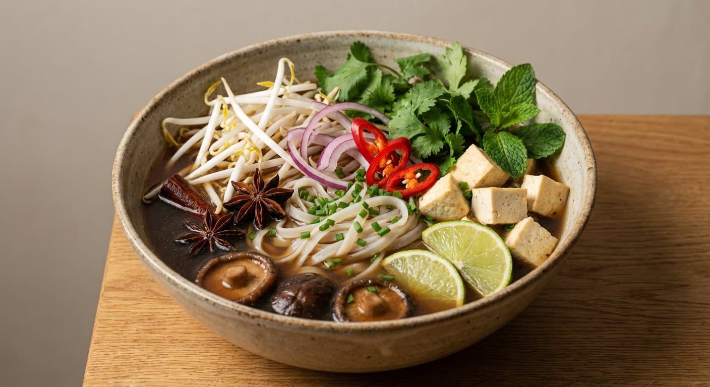 Pho Vegano Tradicional