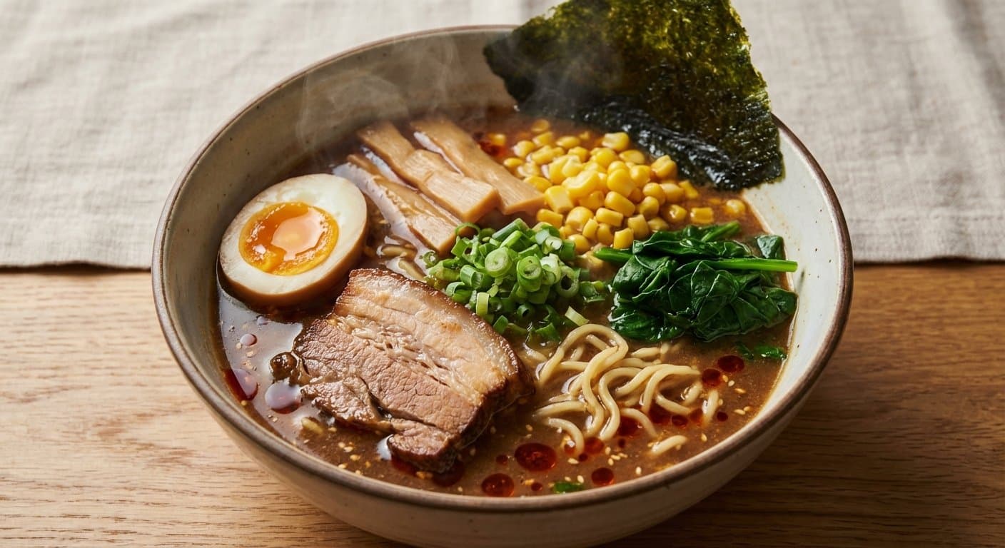 Sopa Ramen Miso Tradicional