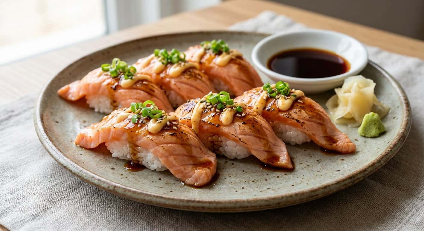 Aburi Sushi de Salmón