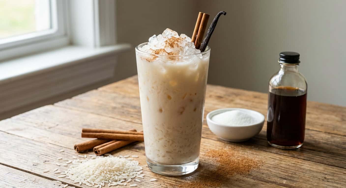 Agua Fresca de Horchata Tradicional