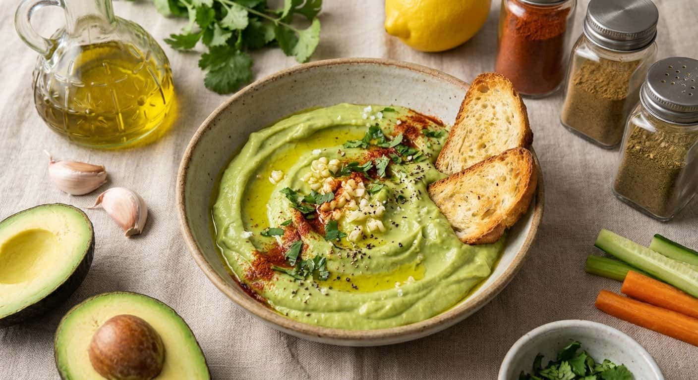 Aguacate al Ajillo con Especias