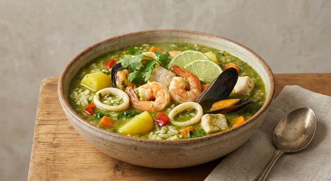 Aguadito de Mariscos