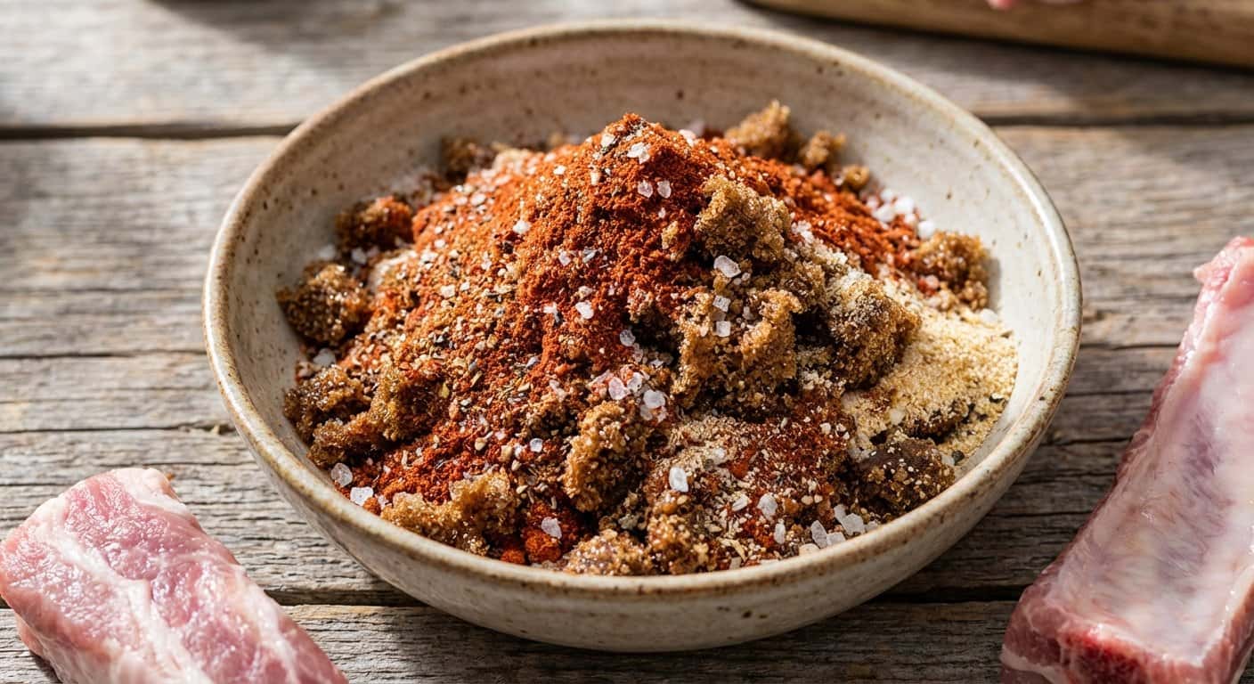 Aliño seco para barbacoa