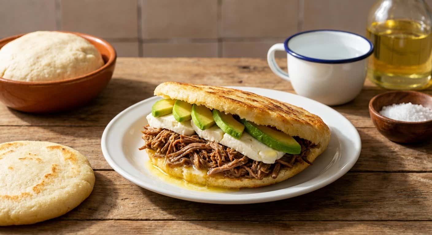 Arepa Venezolana Tradicional